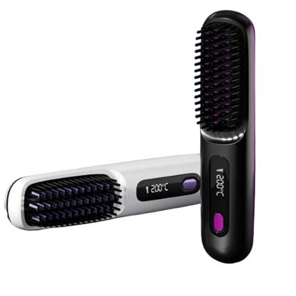 2 In 1 Hair Straightener & Curler Comb